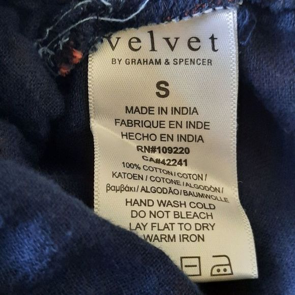 Velvet by Graham & Spencer Plaid Flannel Shirt-dress long sleeves Small - Picture 6 of 15